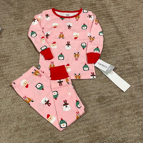 Carter's Other - Baby Girls Christmas Pajama Set